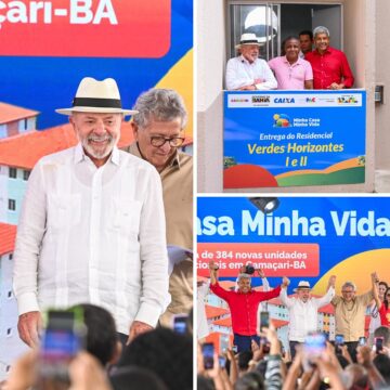 Lula entrega 384 moradias do Minha Casa, Minha Vida em Camaçari