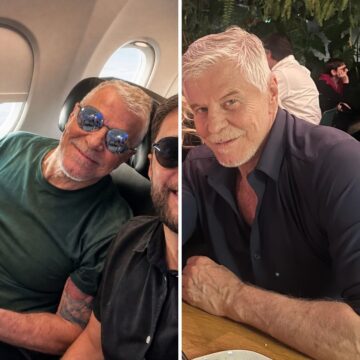 De férias, Miguel Falabella viaja com namorado após fim de Três Graças; veja fotos