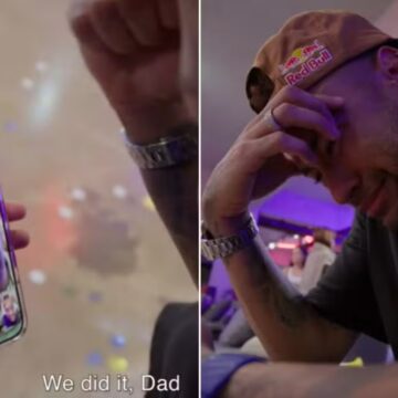 Neymar chora com pai em videochamada após convocação para a Copa: ‘Consegui’