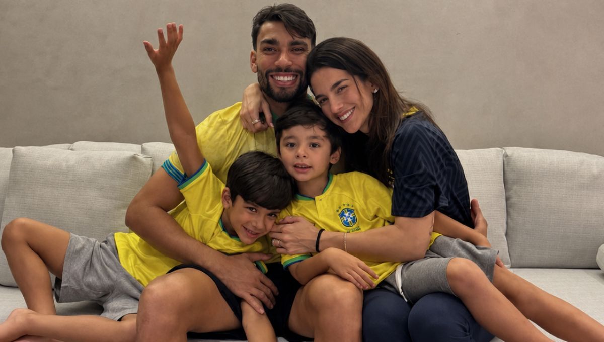 Duda Fournier comemora convocação de Paquetá e foto com filhos encanta web; veja post