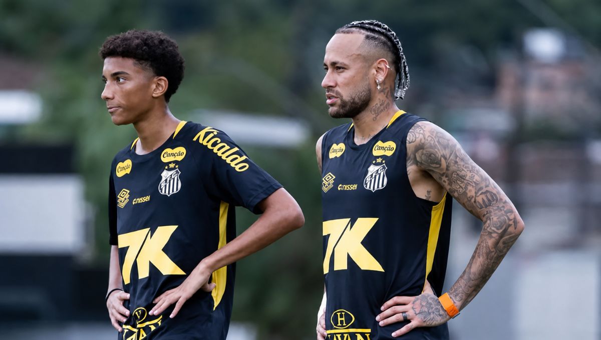 Robinho Jr. notifica Santos e acusa Neymar de agressão em treino