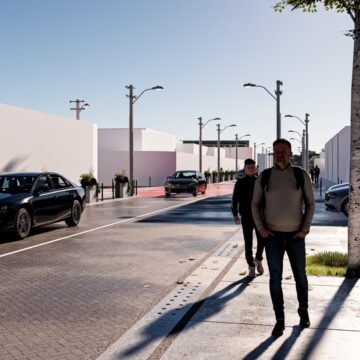 Rua da Pituba vai ganhar calçadão para bares e restaurantes; veja como vai ficar