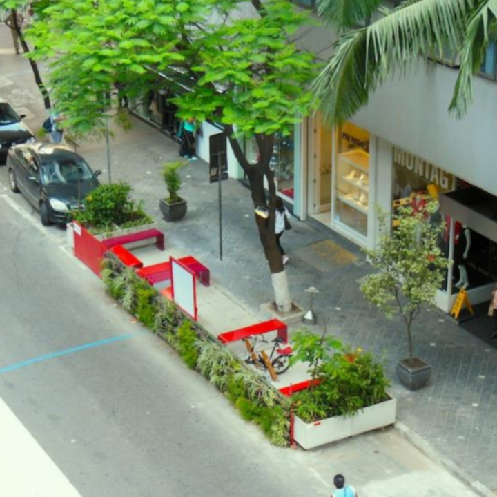 Projeto quer transformar parte das vagas de estacionamento em áreas verdes em Salvador