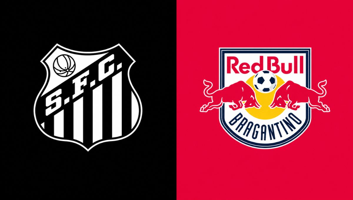 Santos x Bragantino: onde assistir ao vivo, horário e cenário do jogo pelo Brasileirão