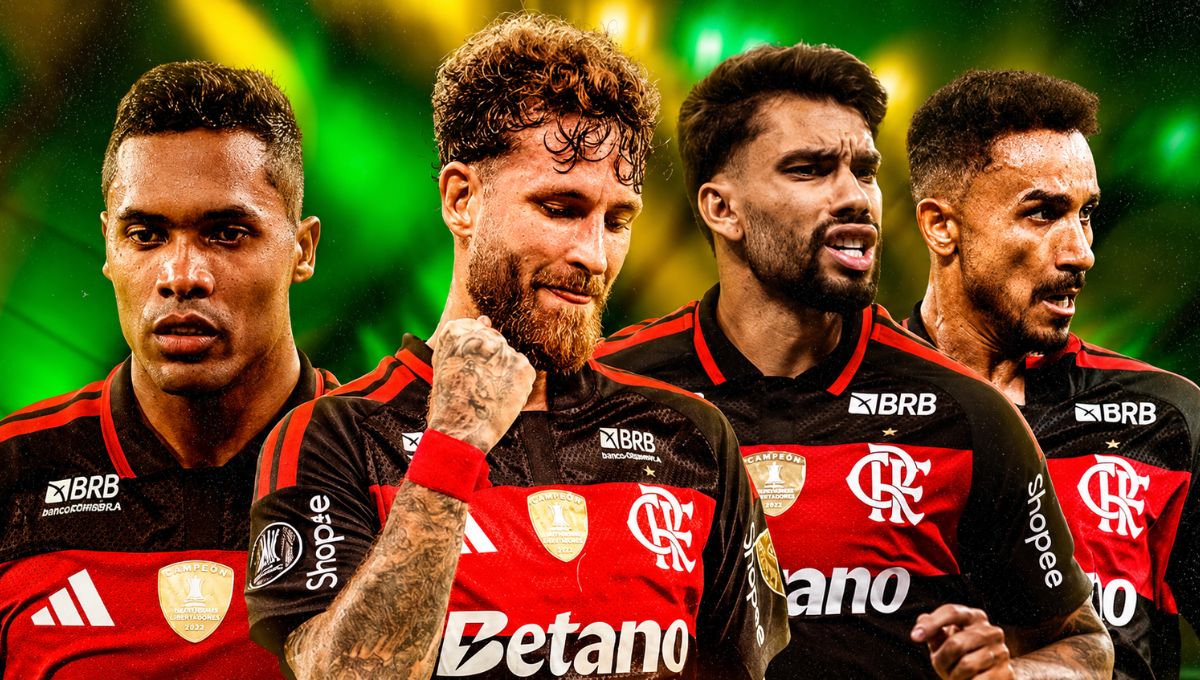 Após 68 anos, Flamengo volta a ter quatro jogadores convocados pela seleção brasileira em uma Copa do Mundo