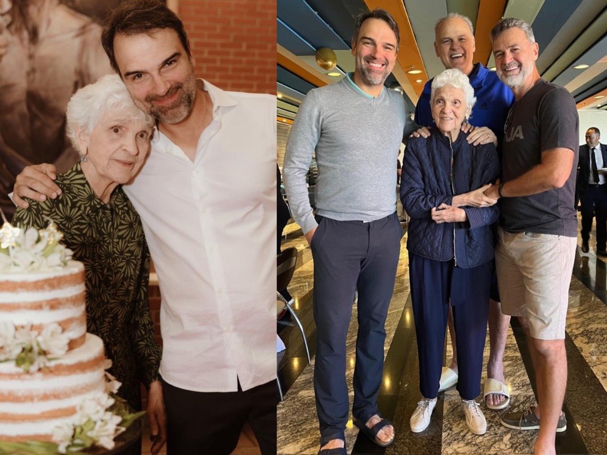 Tadeu Schmidt lamenta morte da mãe um mês após perder o irmão Oscar Schmidt