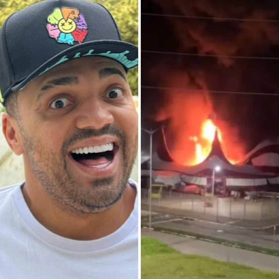 Vídeo mostra destruição do Circo do Tirulipa após incêndio
