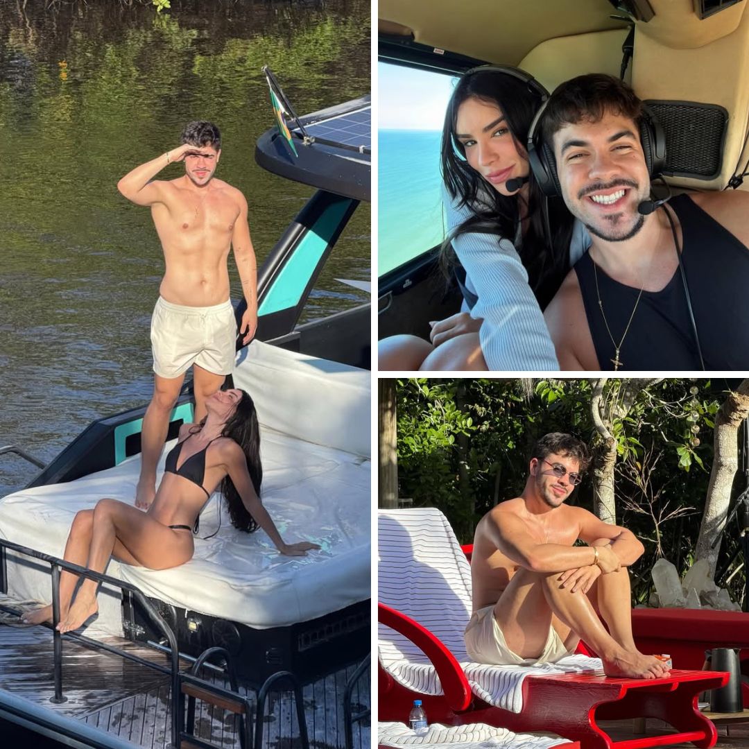 Alvaro curte hospedagem de luxo em Caraíva com diárias de até R$ 11 mil; veja fotos