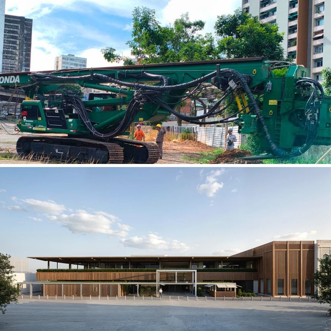 Equipamentos para obras do metrô Lapa-Campo Grande chegam a Salvador