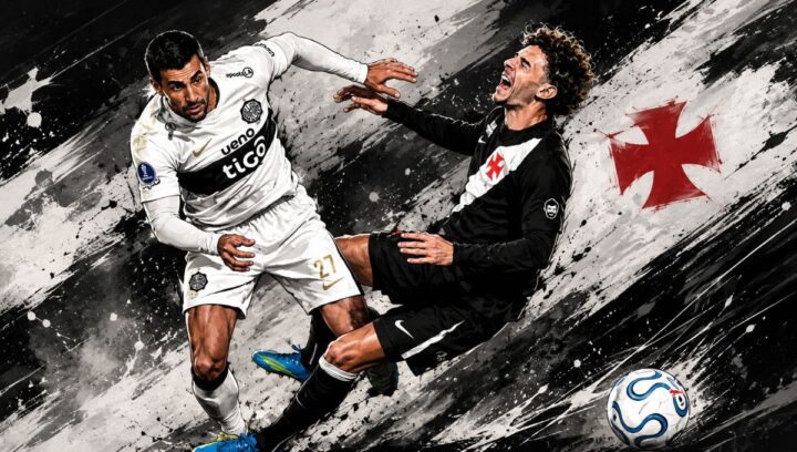 Vasco perde de virada para o Olimpia e vê liderança do Grupo G escapar na Sul-Americana