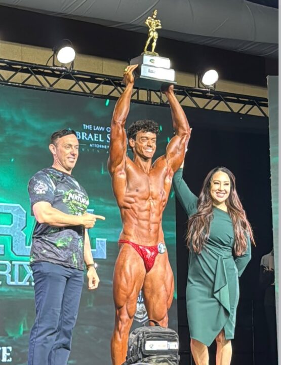 Filho de Carla Perez e Xanddy conquista seis categorias em campeonato de fisiculturismo nos EUA