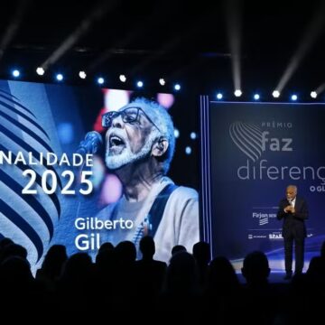 Coral juvenil faz tributo e surpreende Gilberto Gil em cerimônia no Rio de Janeiro; veja vídeo