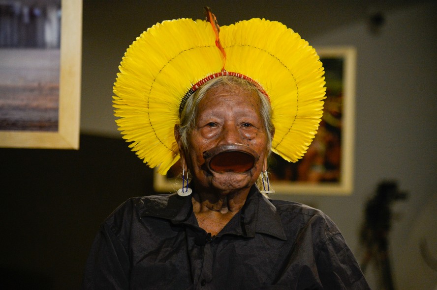 Aos 94 anos, Cacique Raoni volta a ser internado na UTI em estado grave