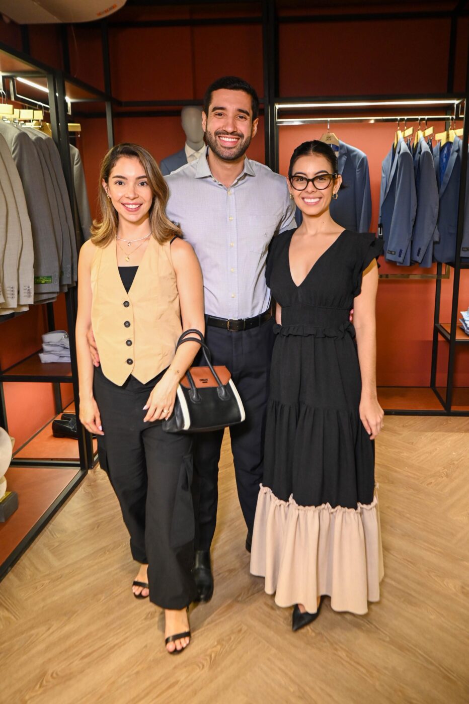 Cecília, Gabriel Bagano e Milena Lyrio