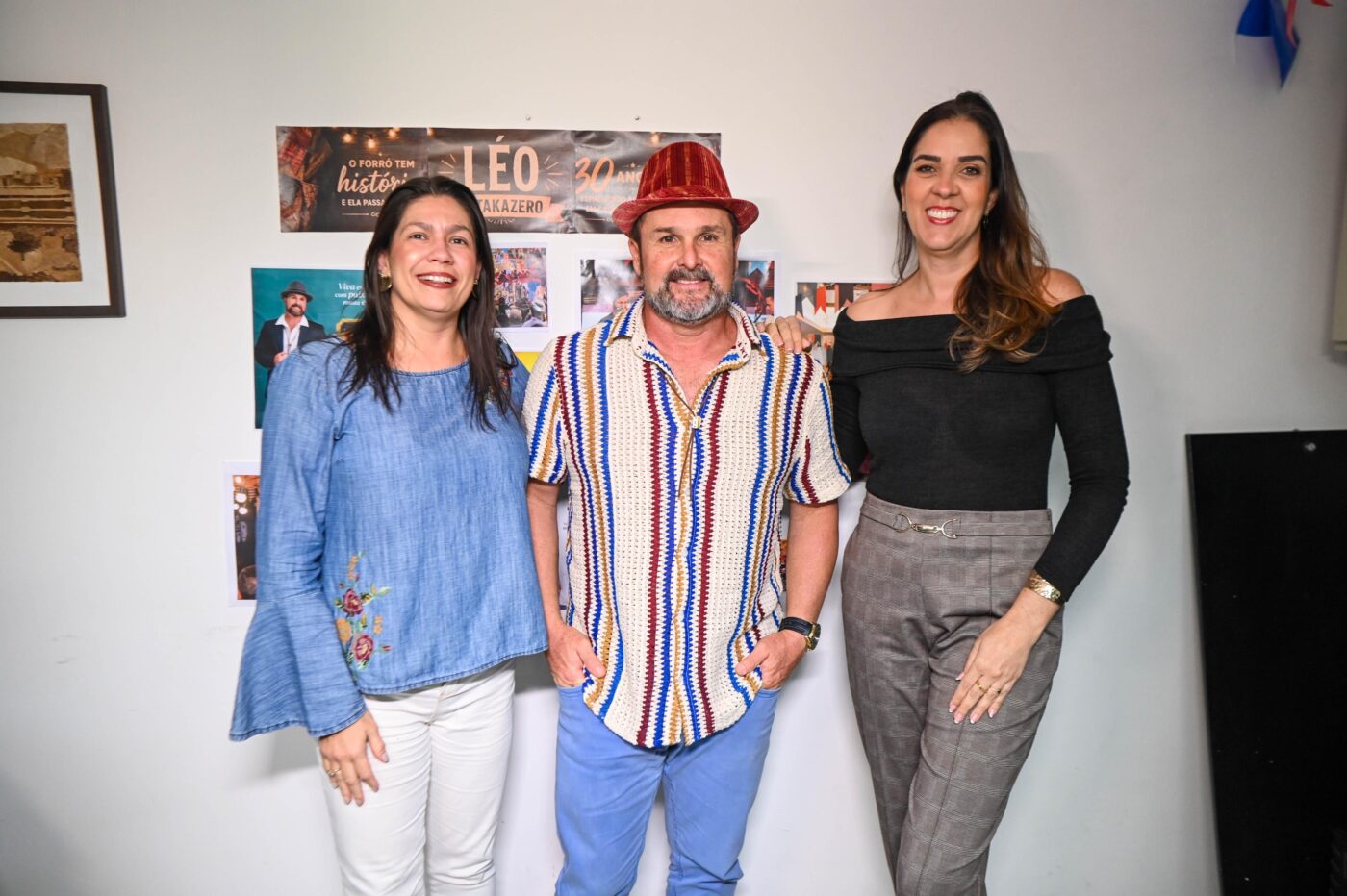 Luciana Coelho, Léo Estakazero e Thaís Leal