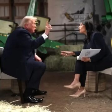 Trump encerra entrevista após ser questionado sobre evidências de suposta fraude eleitoral