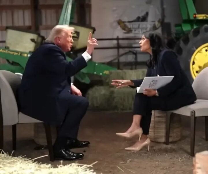 Trump encerra entrevista após ser questionado sobre evidências de suposta fraude eleitoral
