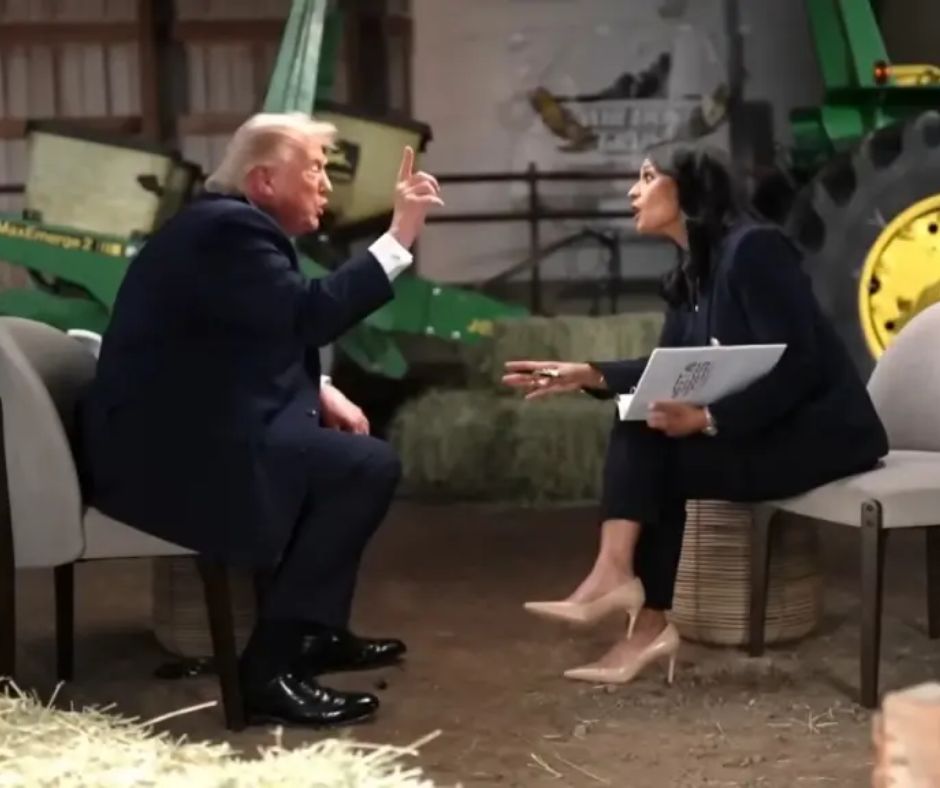 Trump encerra entrevista após ser questionado sobre evidências de suposta fraude eleitoral