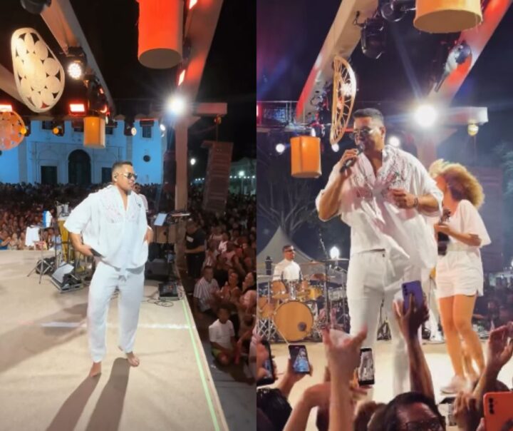 Xanddy reúne multidão em show gratuito após homenagem em Santo Amaro
