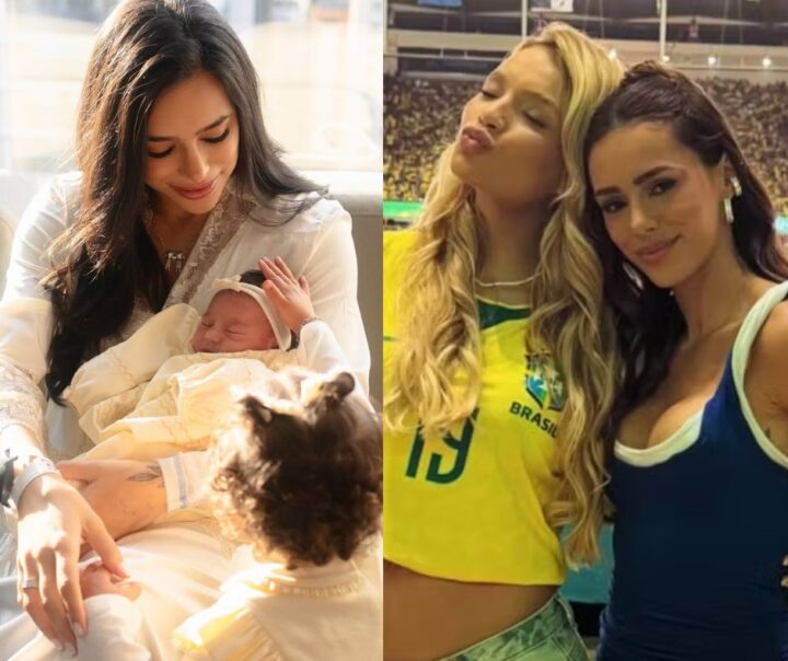 Grávida de Endrick, Gabriely diz que já sabia do bebê de Bruna Biancardi: “Grávida sente”