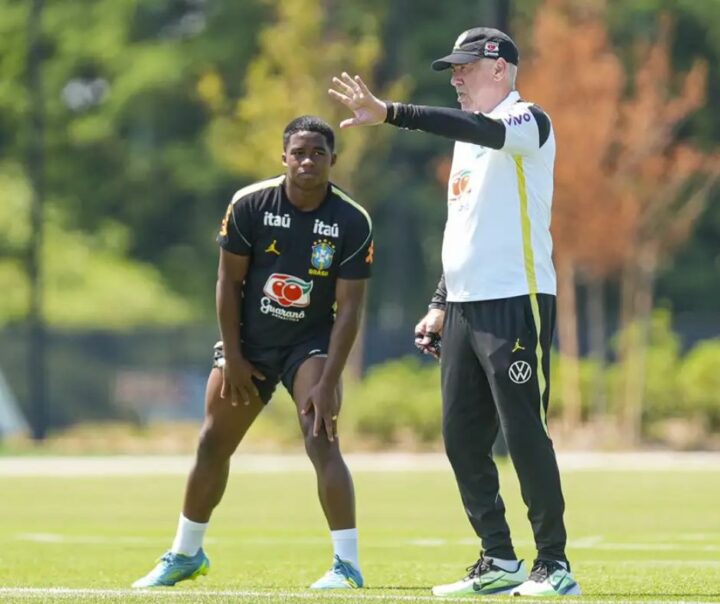 Ancelotti admite mudanças contra Haiti e desconversa sobre Endrick