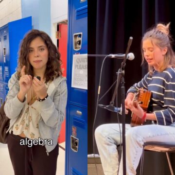 Após formatura nos EUA, Flor Gil mostra rotina na escola de música; veja vídeo