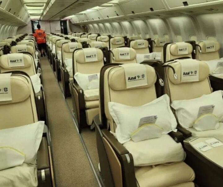 Como é o avião de luxo que levará a Seleção Brasileira para a Copa do Mundo