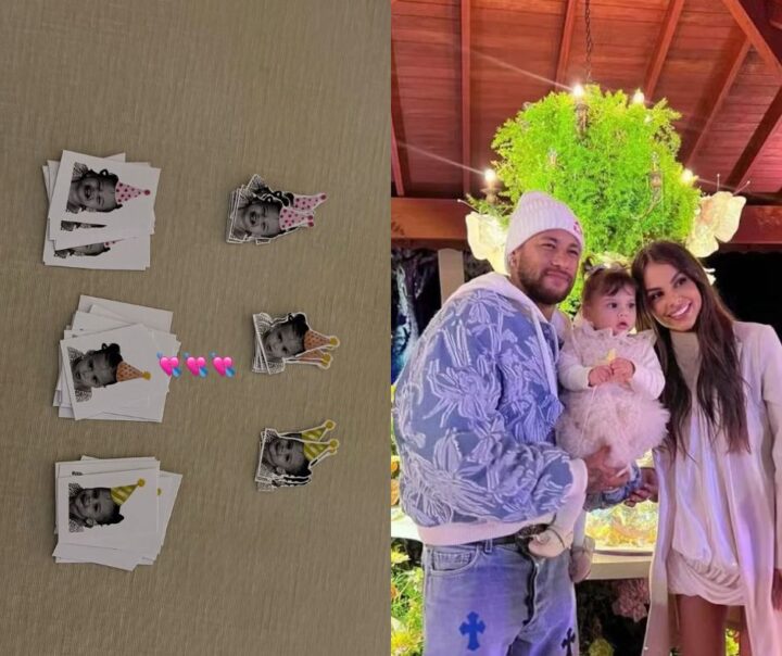Amanda Kimberlly mostra preparativos da festa de Helena, fruto de relação com Neymar
