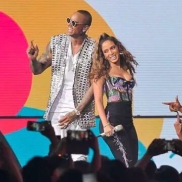Léo Santana revela que Anitta fez ponte com Shakira para música da Copa do Mundo