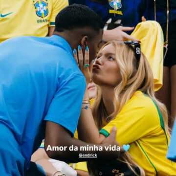 Gabriely Miranda exalta Endrick após vitória do Brasil: ‘Não foi criado para viver o mínimo’