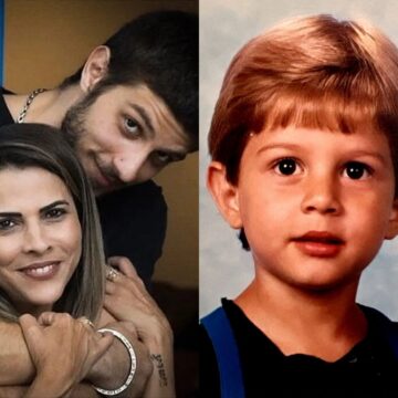 Mãe de Chay Suede resgata foto rara em homenagem aos 34 anos do ator: ‘Minha maior alegria’