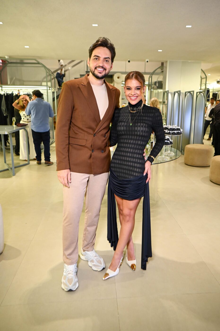 Luiz Henrique e Gabriela Lyrio