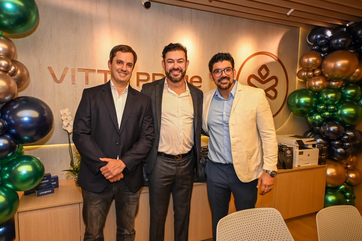 Eduardo Alencar, Luiz Cláudio e Leonardo Barreto