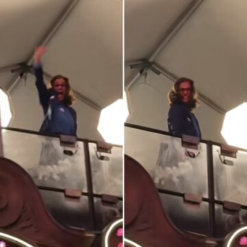 Renata Vasconcellos é flagrada por brasileiros em Nova York e reação diverte web; assista
