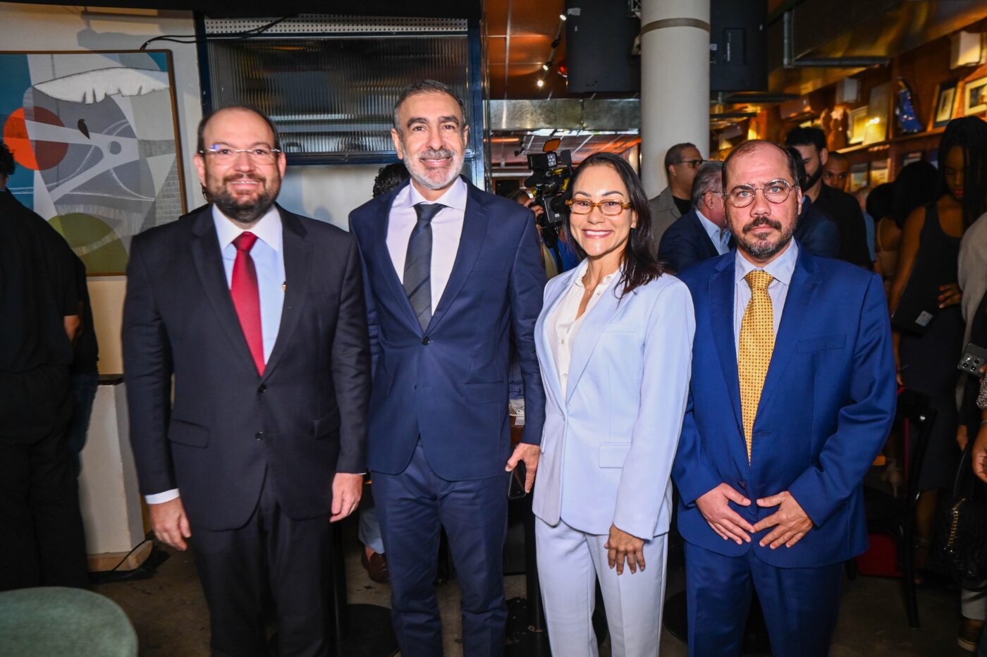 Mauricio kertzman, Cláudio Gusmão, Patrícia Didier  e Tiago Cintra