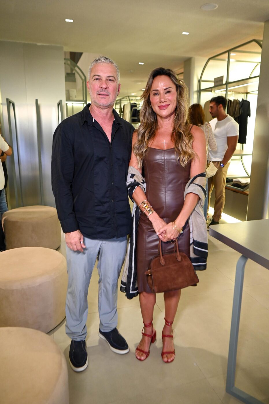 Gustavo Moreno e Luciana Lobo