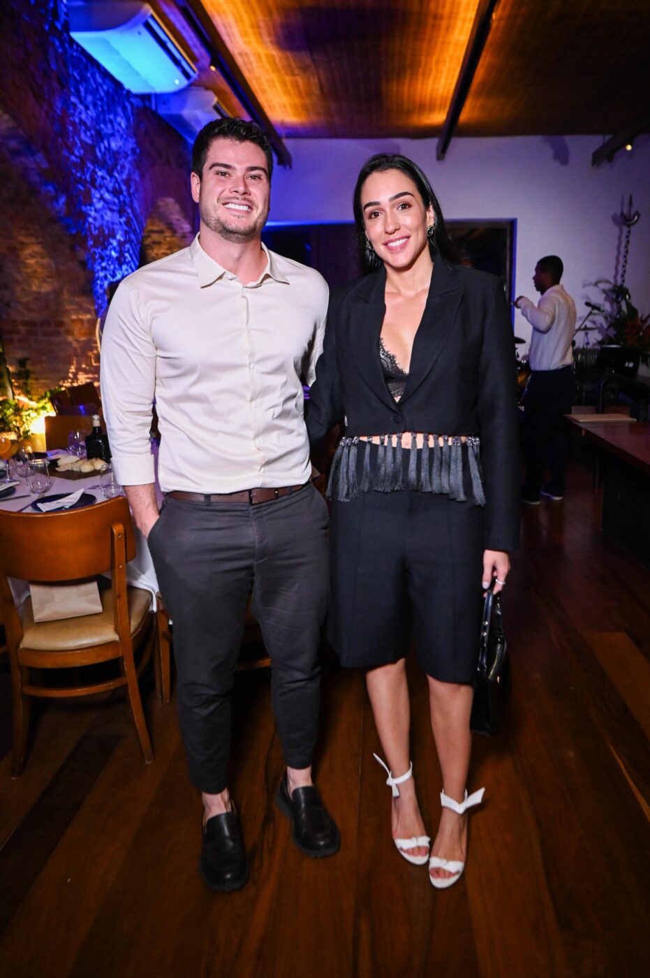 Rafael Chaves e Natália Gurgel