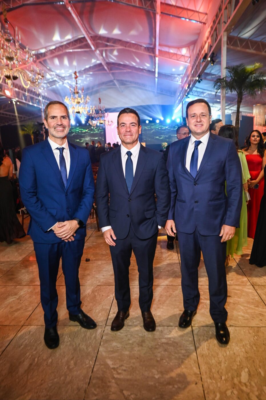 Hassan Luedy, Bruno Ramalho e Marcelo Castro Lima