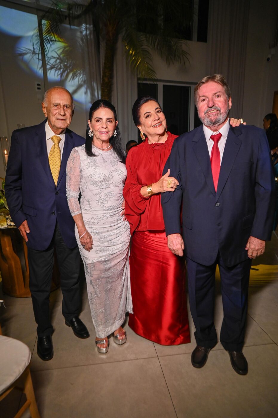 José Renato, Tina Lima, Maria José Garrido e Roberto Garrido
