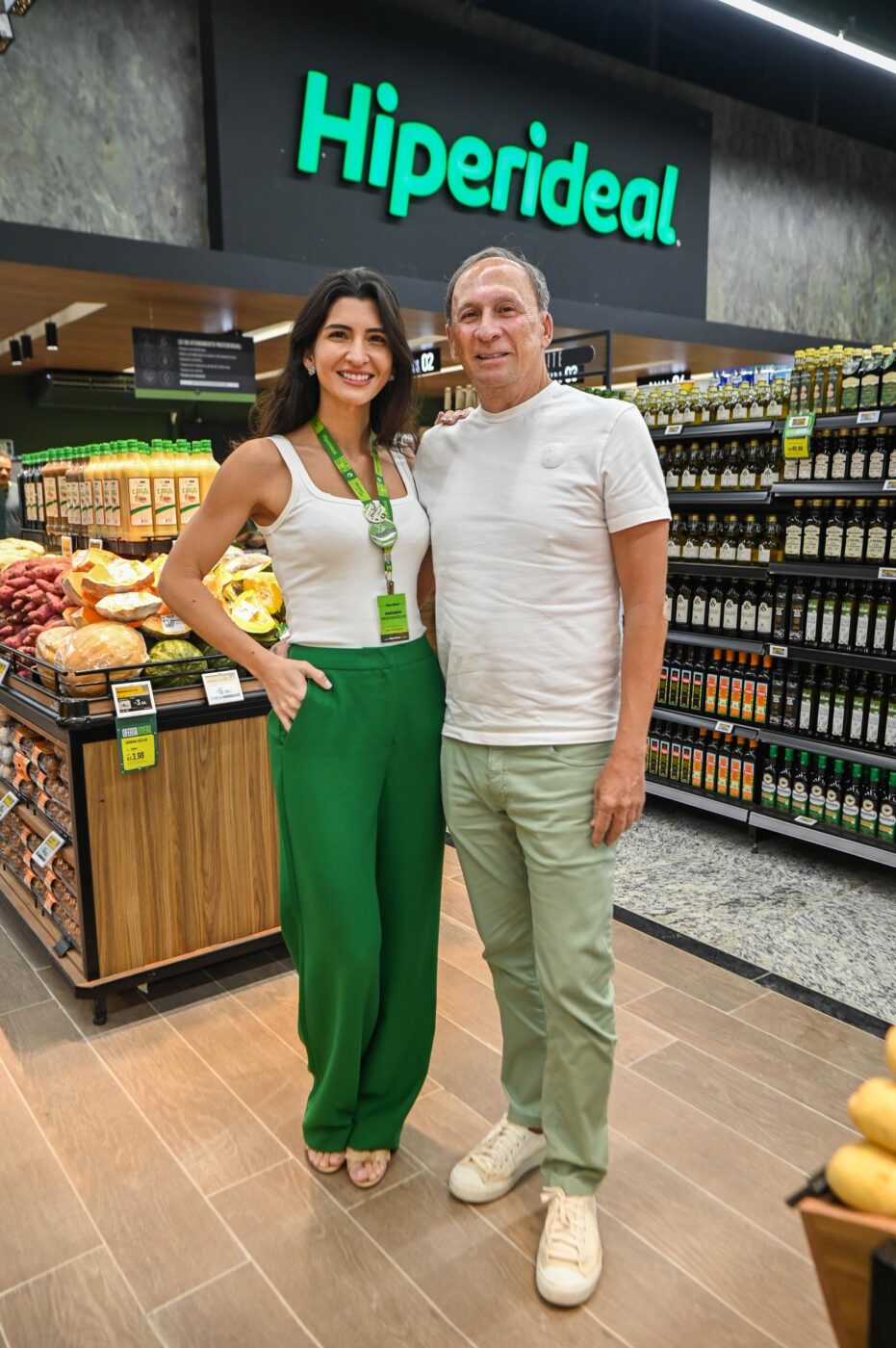 Amanda Vasconcelos e João Gualberto