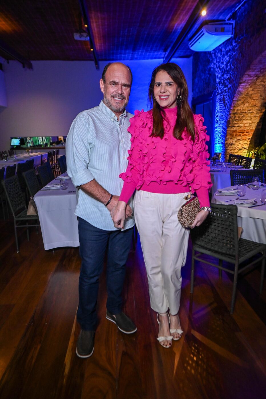 Lon Menezes e Adriana Barreto