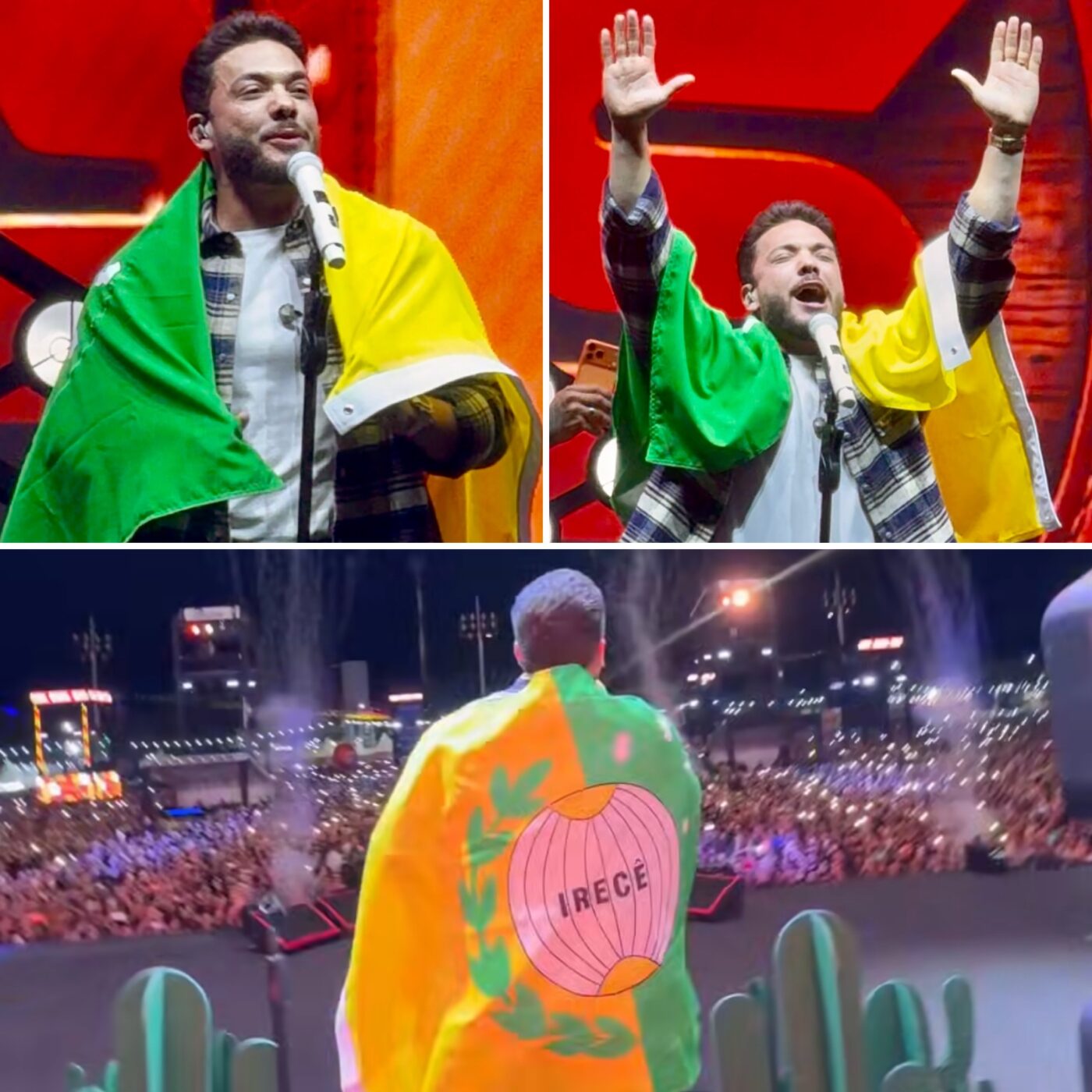 Com público de 120 mil pessoas, Wesley Safadão realiza show único no São João da Bahia