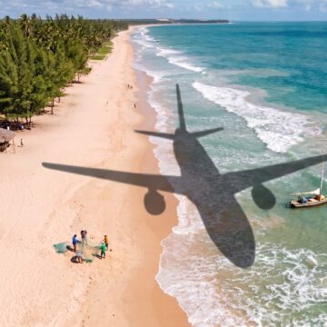 Nordeste supera 7 milhões de passageiros pela primeira vez com Salvador e Porto Seguro entre os destaques