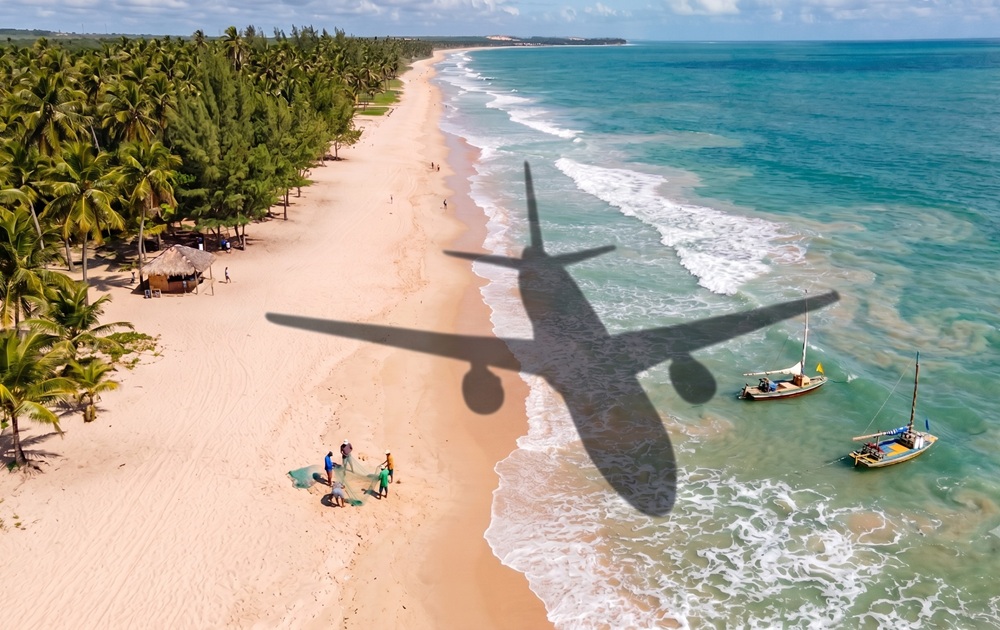 Nordeste supera 7 milhões de passageiros pela primeira vez com Salvador e Porto Seguro entre os destaques