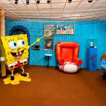 Exposição imersiva de Bob Esponja chega ao Salvador Shopping em julho