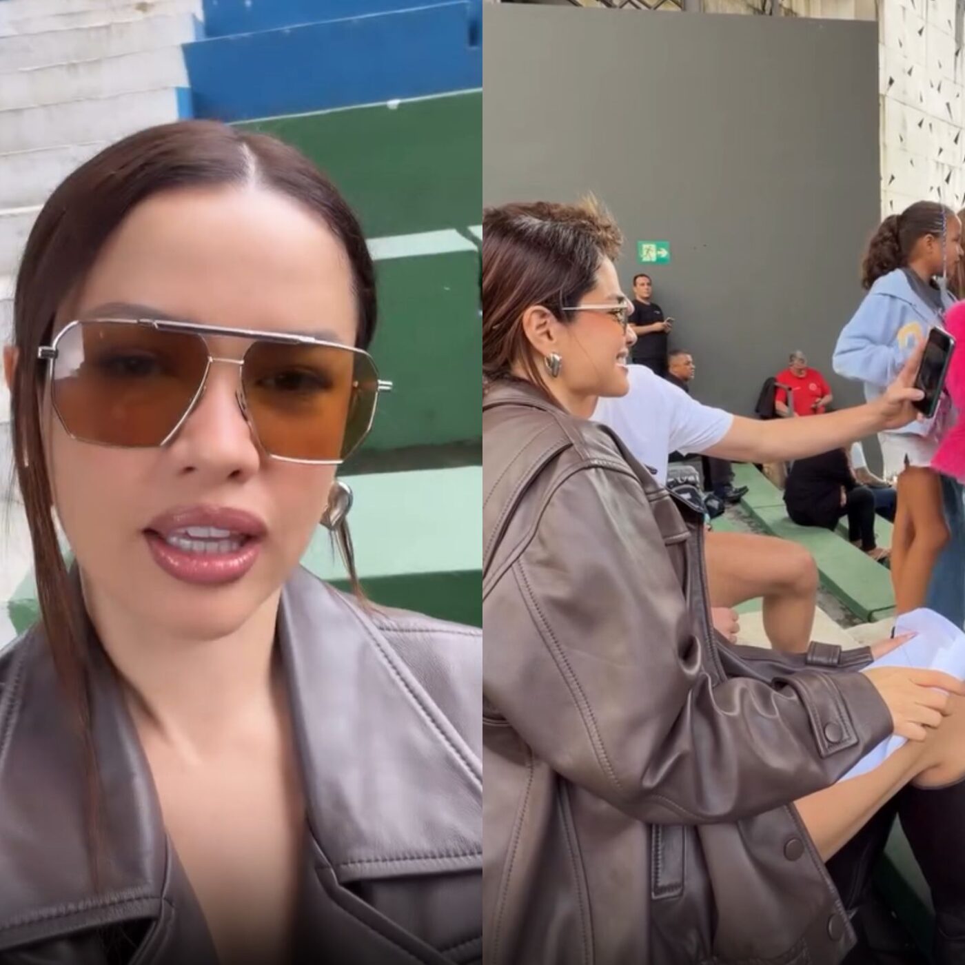 Juliette ensaia para show e faz fotos com fãs na Concha Acústica, em Salvador
