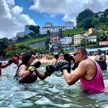Circuito que une remo e boxe volta à Praia da Preguiça neste sábado (6); saiba como participar