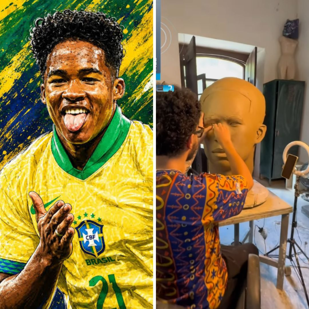 Ignorado na Copa, Endrick ganhará boneco gigante de Olinda e se junta a ídolos do futebol