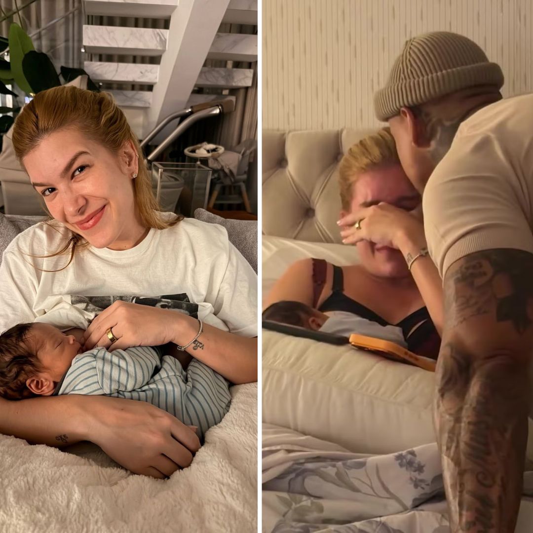 Lore Improta fala sobre os primeiros dias de Levi em casa: ‘Muitas adaptações e descobertas’; veja vídeo