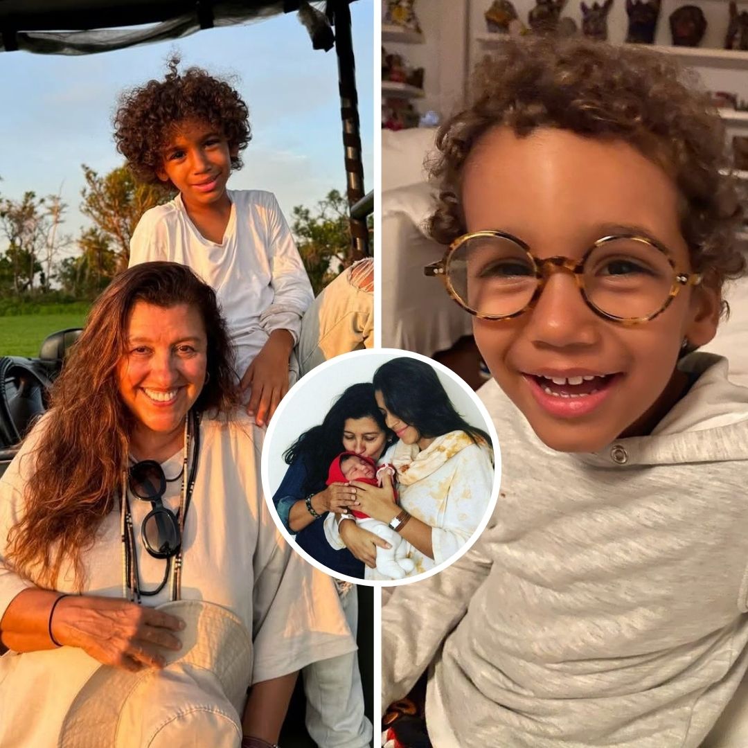 Regina Casé celebra 9 anos do neto Brás com declaração nas redes: ‘Tão lindo quanto intrépido’